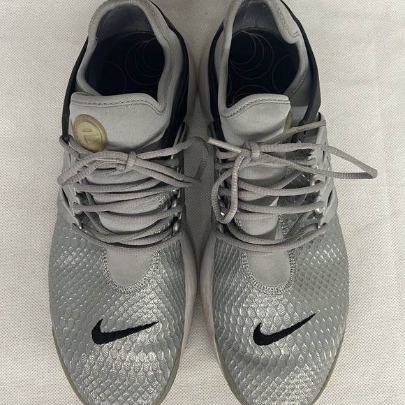 Nike 878069-001 Wmns SZ 11 Air Presto QS 'Metal Mesh' Black Silver Grey - Picture 7 of 9